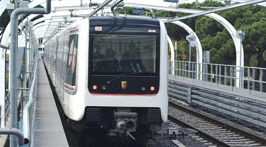 ROME - Underground train Line C