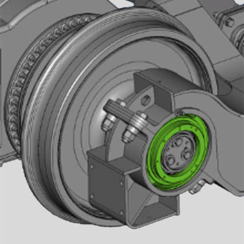  ELASTIC BUSHINGS FOR PRIMARY SUSPENSION 